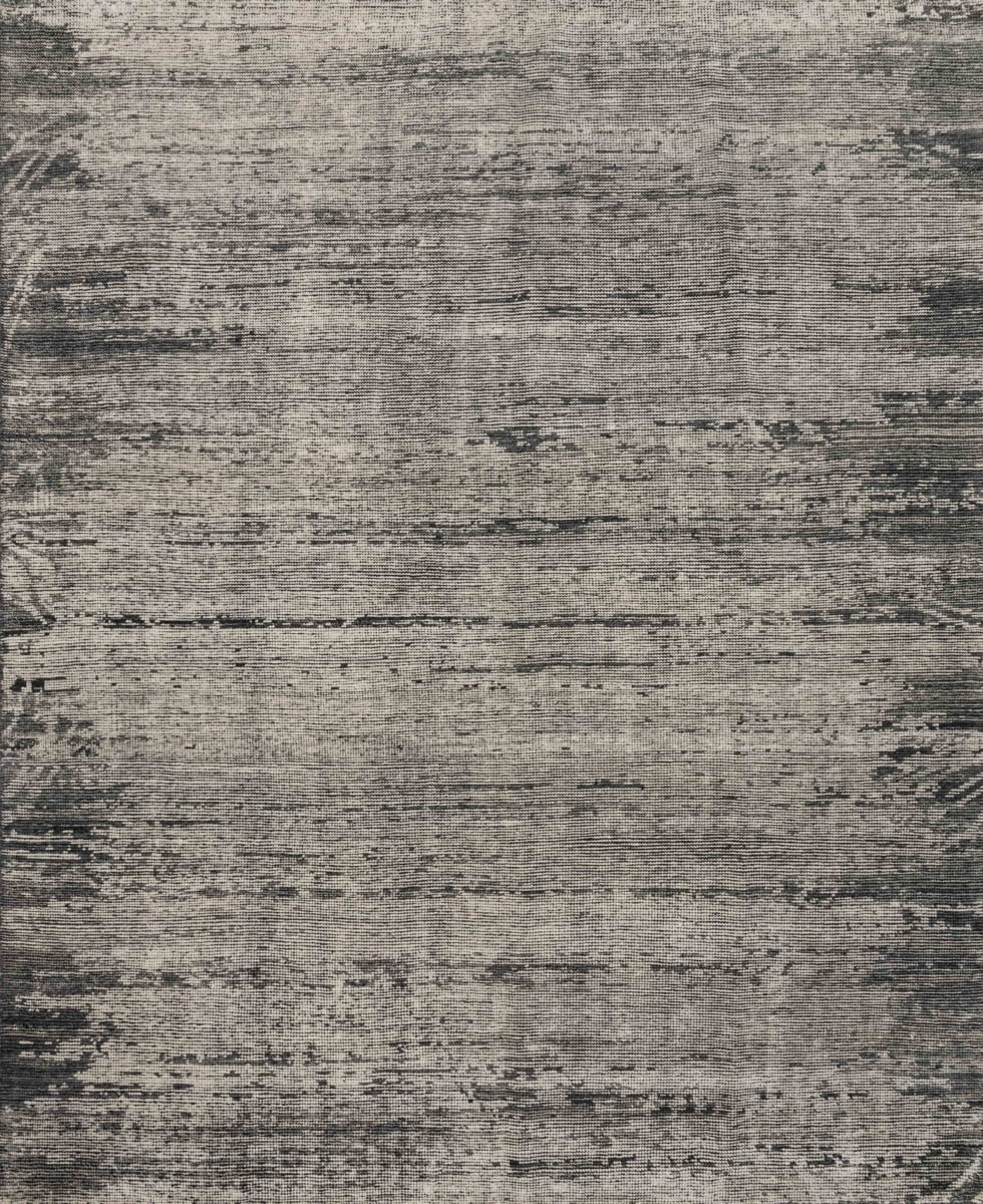 Loloi Amara AMM-02 Silver - Dark Grey Area Rug | RugStudio.com