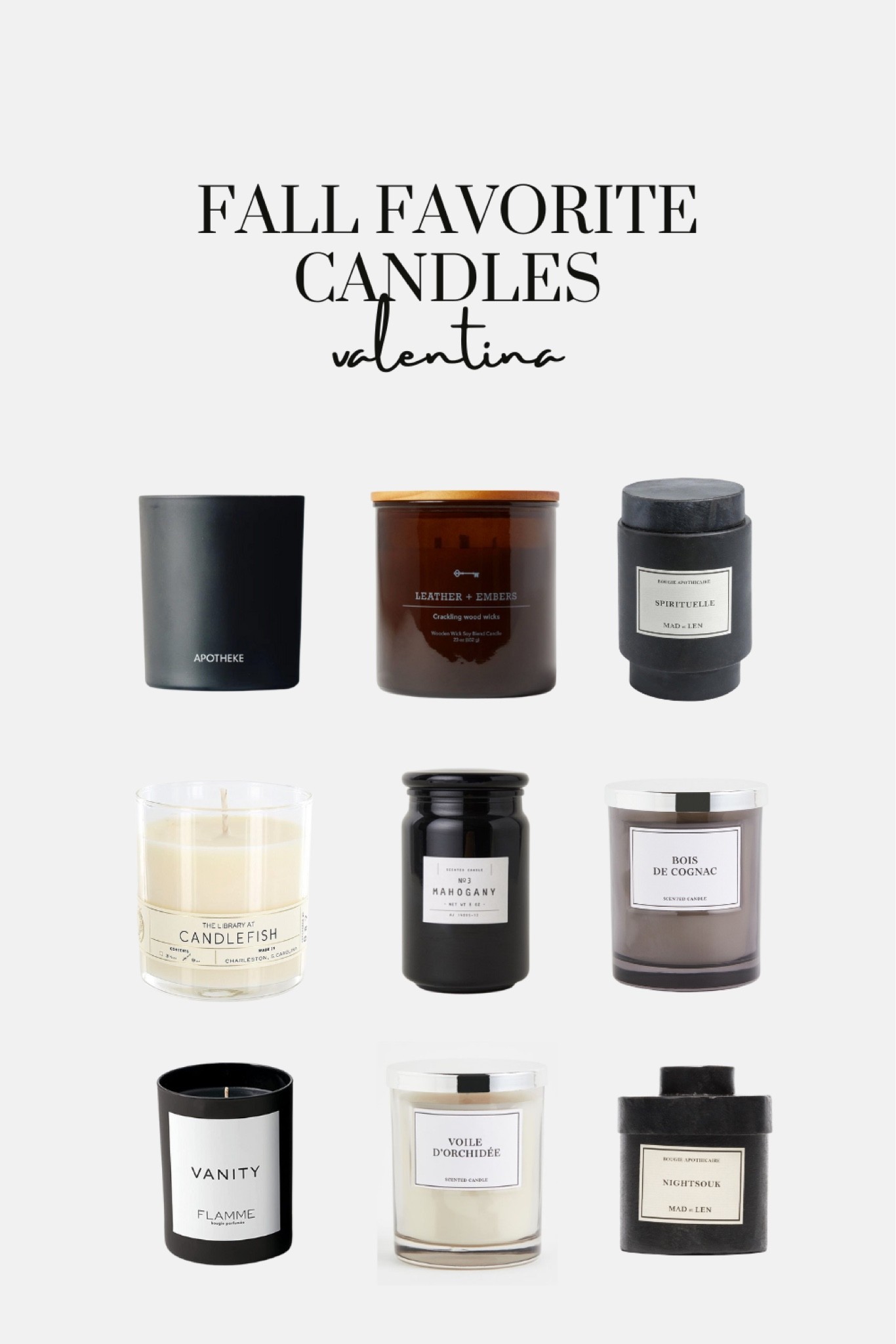 A few of my favorite candles that are perfect for the Fall season!

#candles #fall #cozy

#LTKSeasonal #LTKstyletip #LTKhome