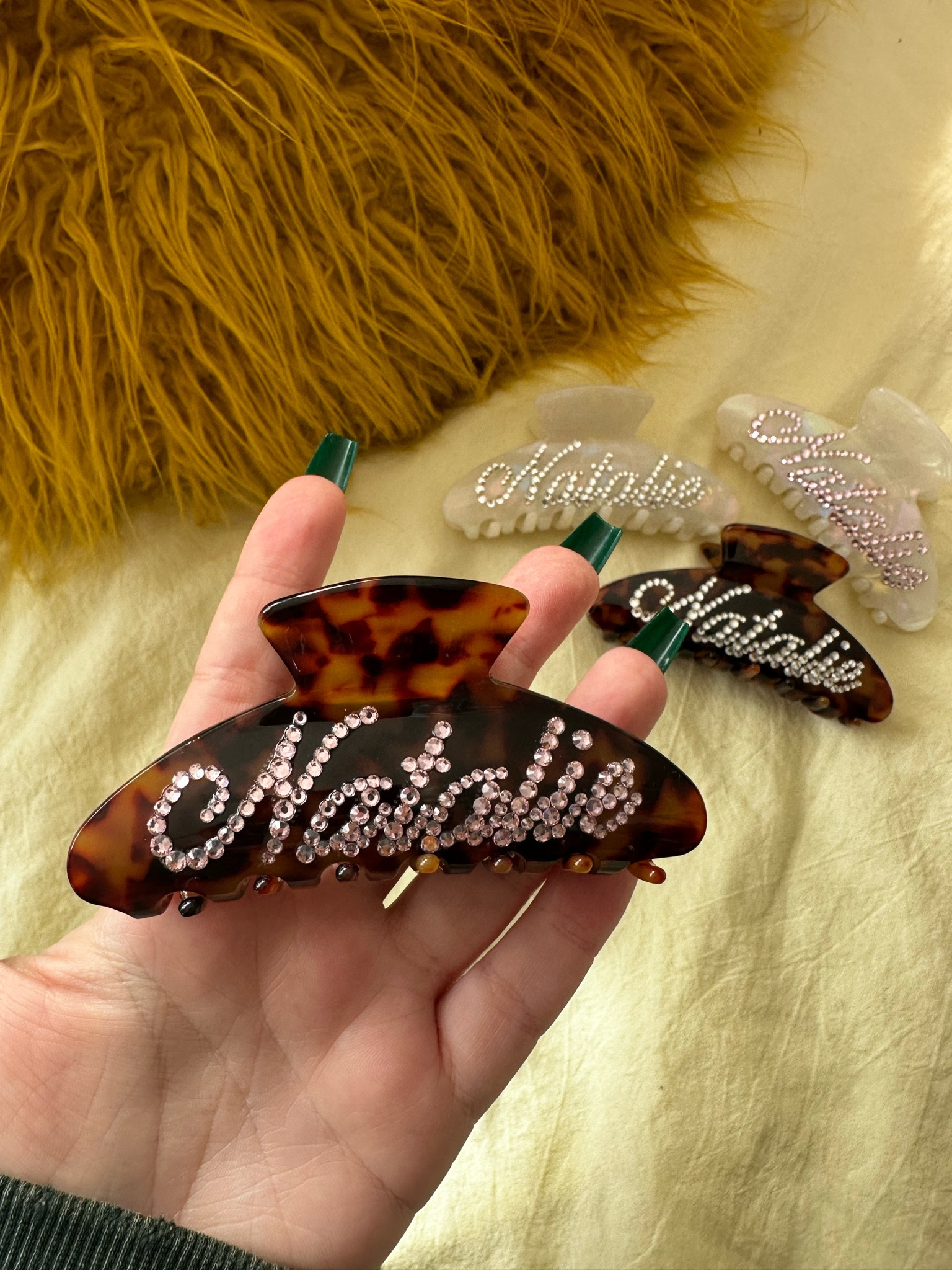 Personalized hair clips

#LTKStyleTip