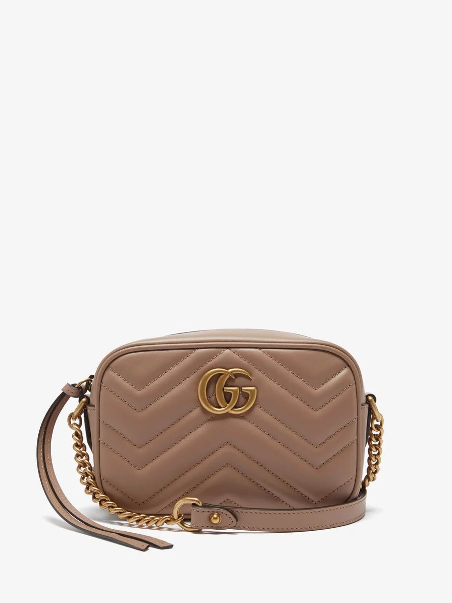 GG Marmont mini quilted leather cross-body bag | Matches (UK)