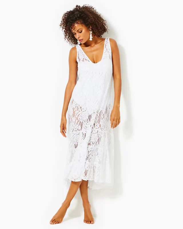 Finnley Lace Cover-Up | Lilly Pulitzer