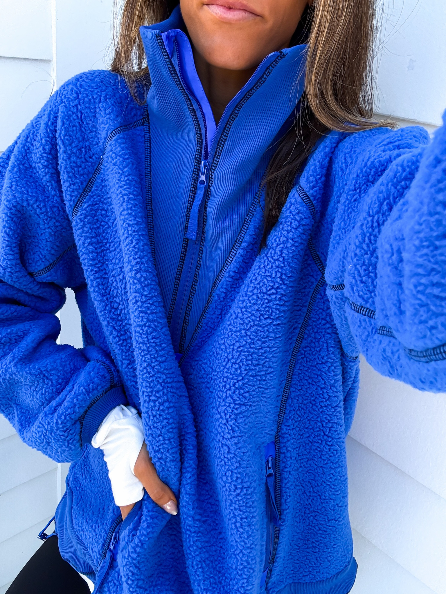 Wearing a medium pullover, small tunic tee and xsmall leggings 

#LTKFindsUnder50 #LTKSaleAlert #LTKSeasonal