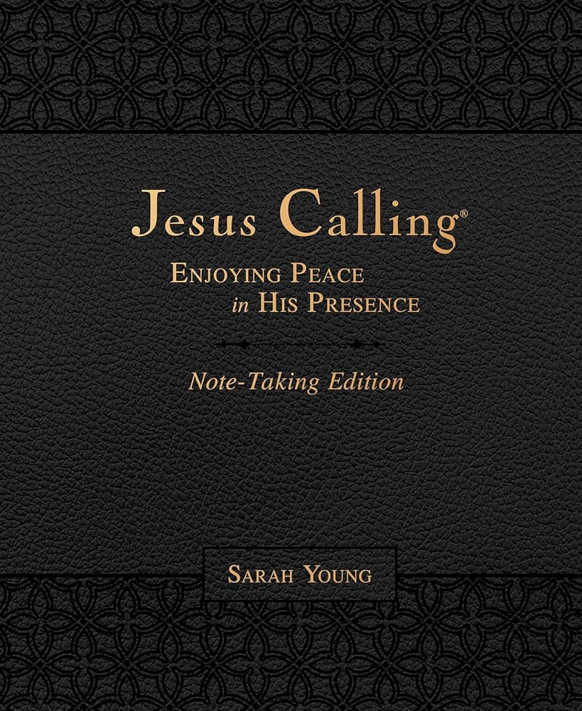 Jesus Calling Note-Taking Edition, Leathersoft, Black, with Full Scriptures: Enjoying Peace in Hi... | Amazon (US)