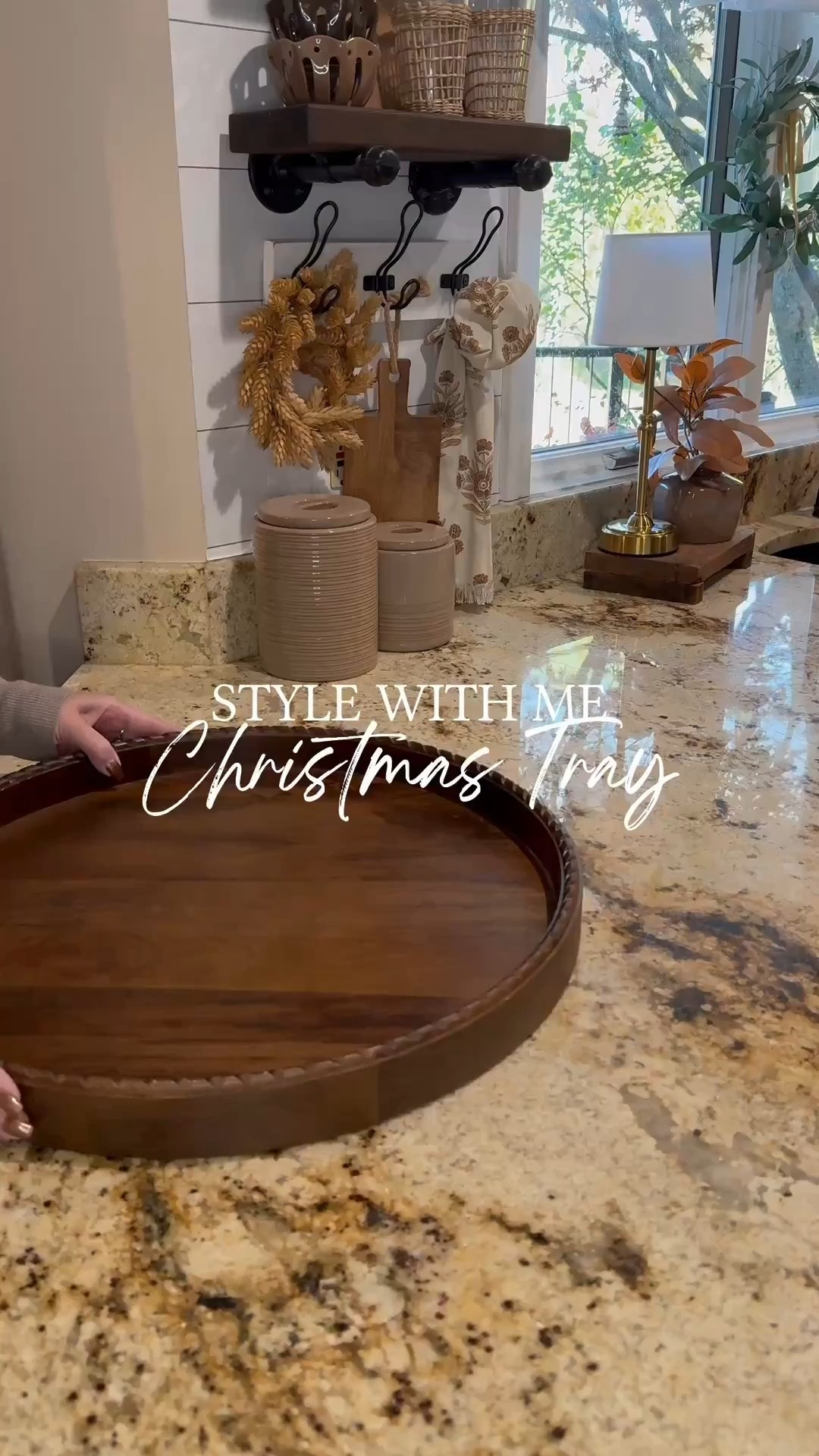 ✨🌲Christmas/Winter Tray. Follow @farmtotablecreations on Instagram for more cozy neutral styling ideas.

Bring a touch of festive charm to your space with this simple, elegant tray setup. I layered 5 Norfolk stems, twisted taper candle holders with a matching snuffer, flameless taper candles, rattan trees and a cozy wooden house inside a warm wood tray for an organic Christmas/Winter look that feels both timeless and cozy. The checkered towel adds that extra layer of texture and warmth—perfect for an island centerpiece or countertop display, and so easy to recreate in your own home!

#christmasdecor #neutralchristmas #kitchendecor #traystyling #holidaydecor #kitchenstyling #christmastray #neutralhomedecor #decorinspo #amazonhome #holidayhome



#LTKSaleAlert #LTKHoliday #LTKHome