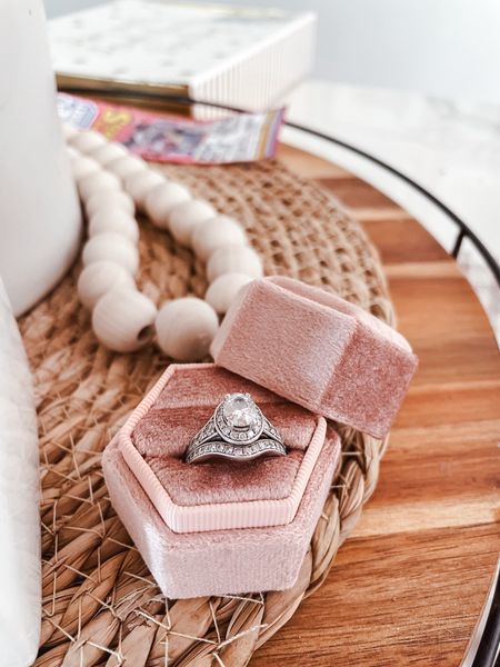 Perfect gift idea for the brides or for yourself if you wear rings! 

I plan on adding pretty HTV on the lid and gifting this to a friend but I had to test this beauty out first. 🤍

This velvet ring box also comes in 19 other gorgeous colors! 🤍

#LTKFindsUnder50 #LTKGiftGuide #LTKWedding