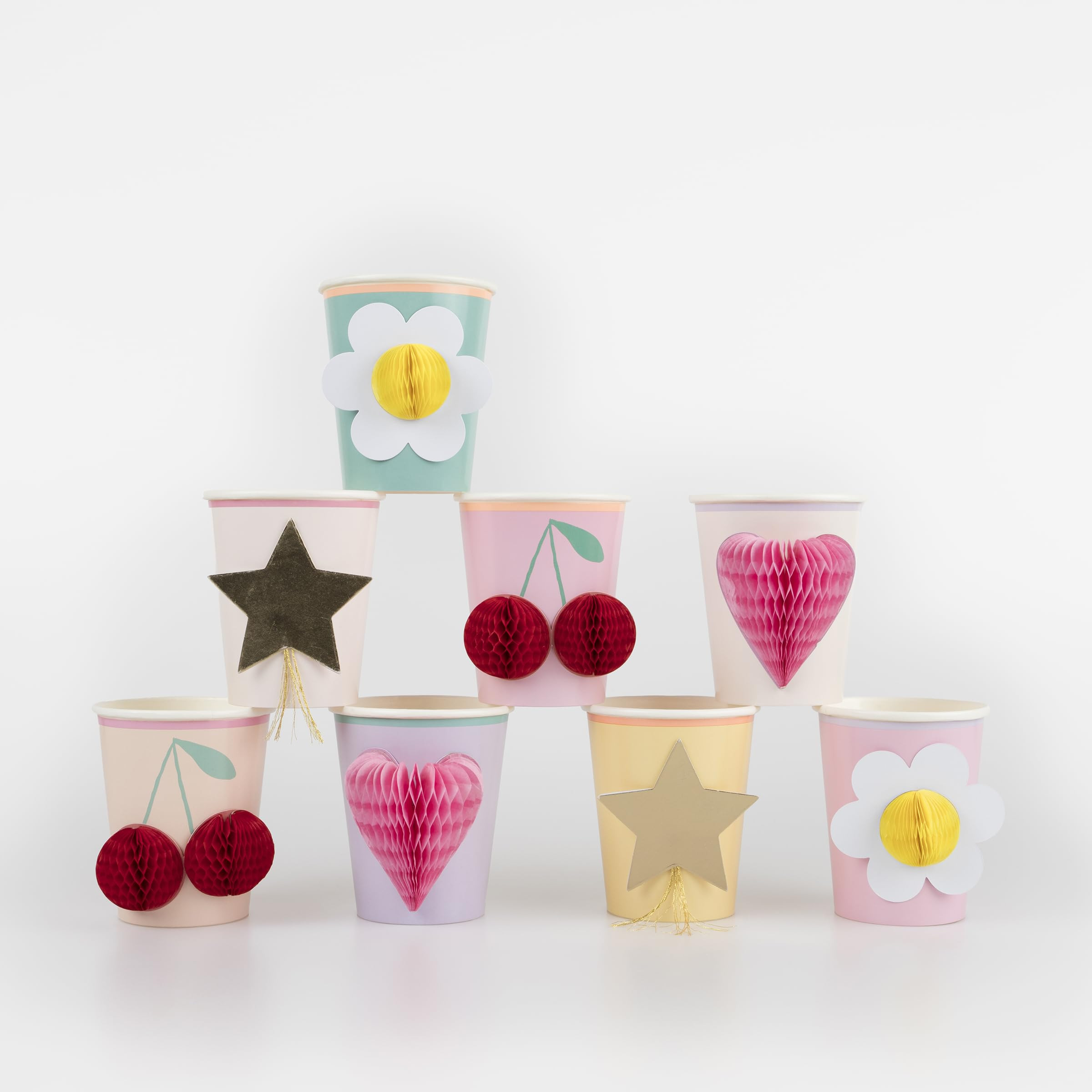 Meri Meri Happy Icons Cups (Pack of 8) | Amazon (US)