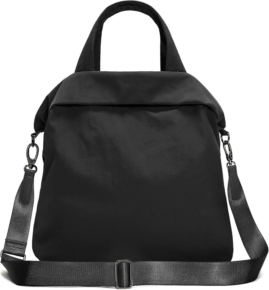 FODOKO Hobo Crossbody Bags 2.0, 19L Large Totes Handbags with Straps for Women, Multi Nylon Shoulder | Amazon (US)