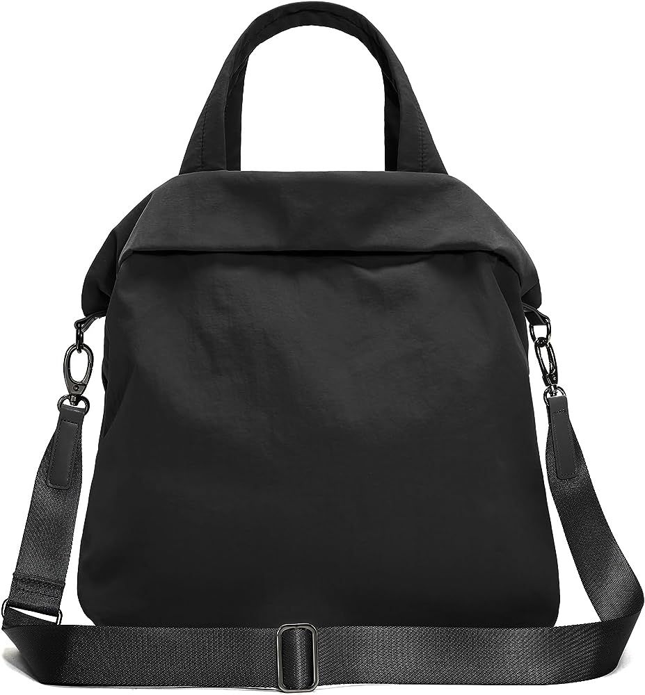 FODOKO Hobo Crossbody Bags 2.0, 19L Large Totes Handbags with Straps for Women, Multi Nylon Shoulder | Amazon (US)