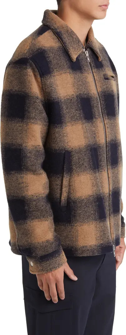Wax London Greenland Plaid Wool Blend Jacket | Nordstrom | Nordstrom