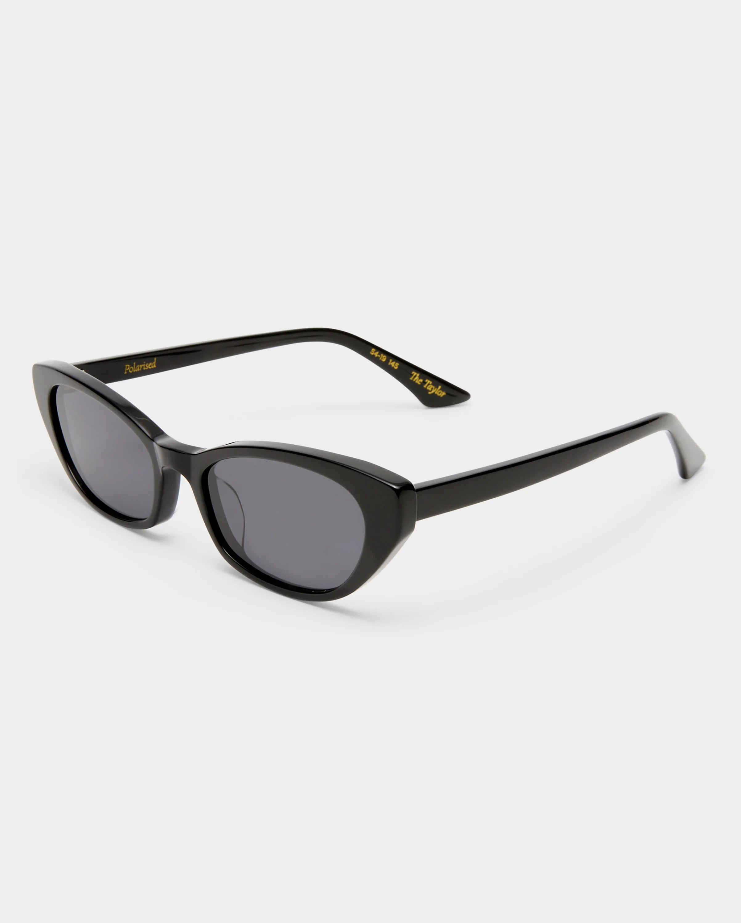 The Taylor Black Female Cat-Eye Sunglasses | Luv Lou | Luv Lou