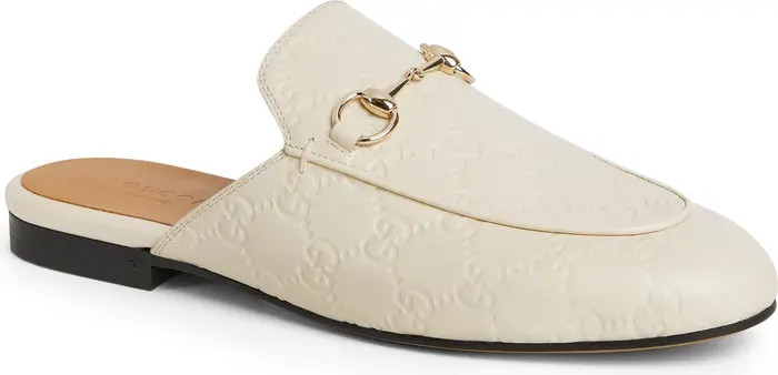 Princetown GG Embossed Loafer Mule (Women) | Nordstrom