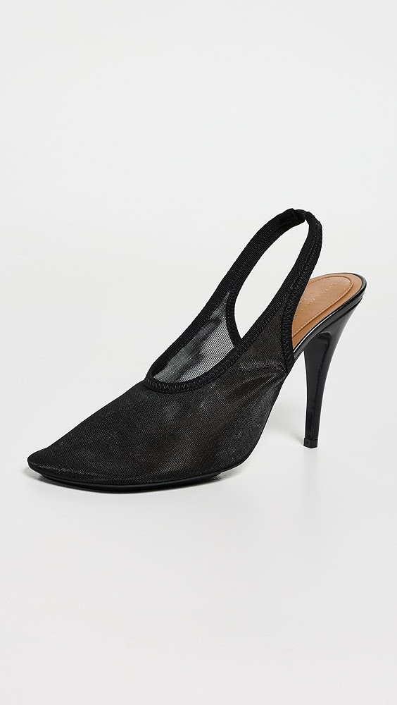 Slingback Stretch Mesh Pumps | Shopbop