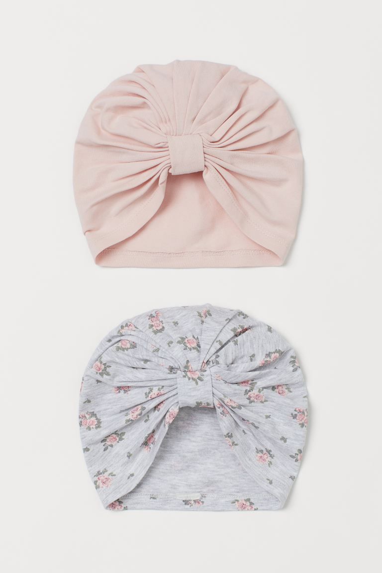 2-pack Cotton Turbans | H&M (US + CA)