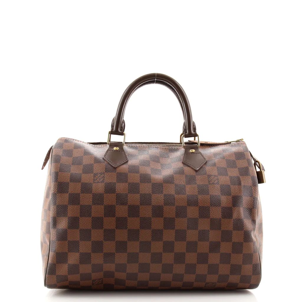 Louis Vuitton Speedy Handbag Damier 30 Brown 1469041 | Rebag