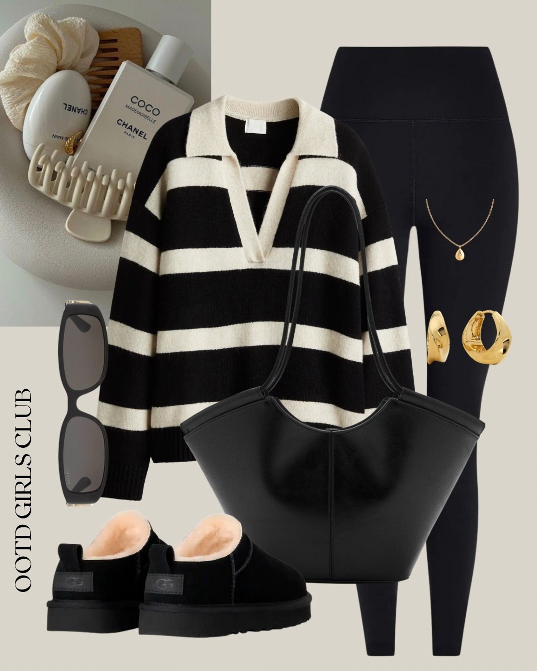 Monochrome comfy outfit for early Autumn 

#LTKautumn #LTKshoes #LTKstyletip