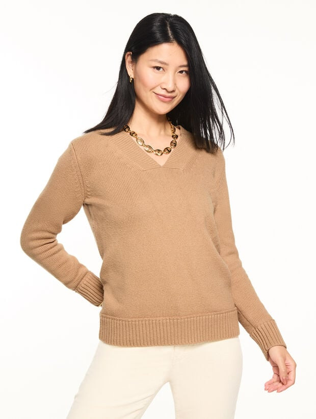 V-neck Sweater | Talbots