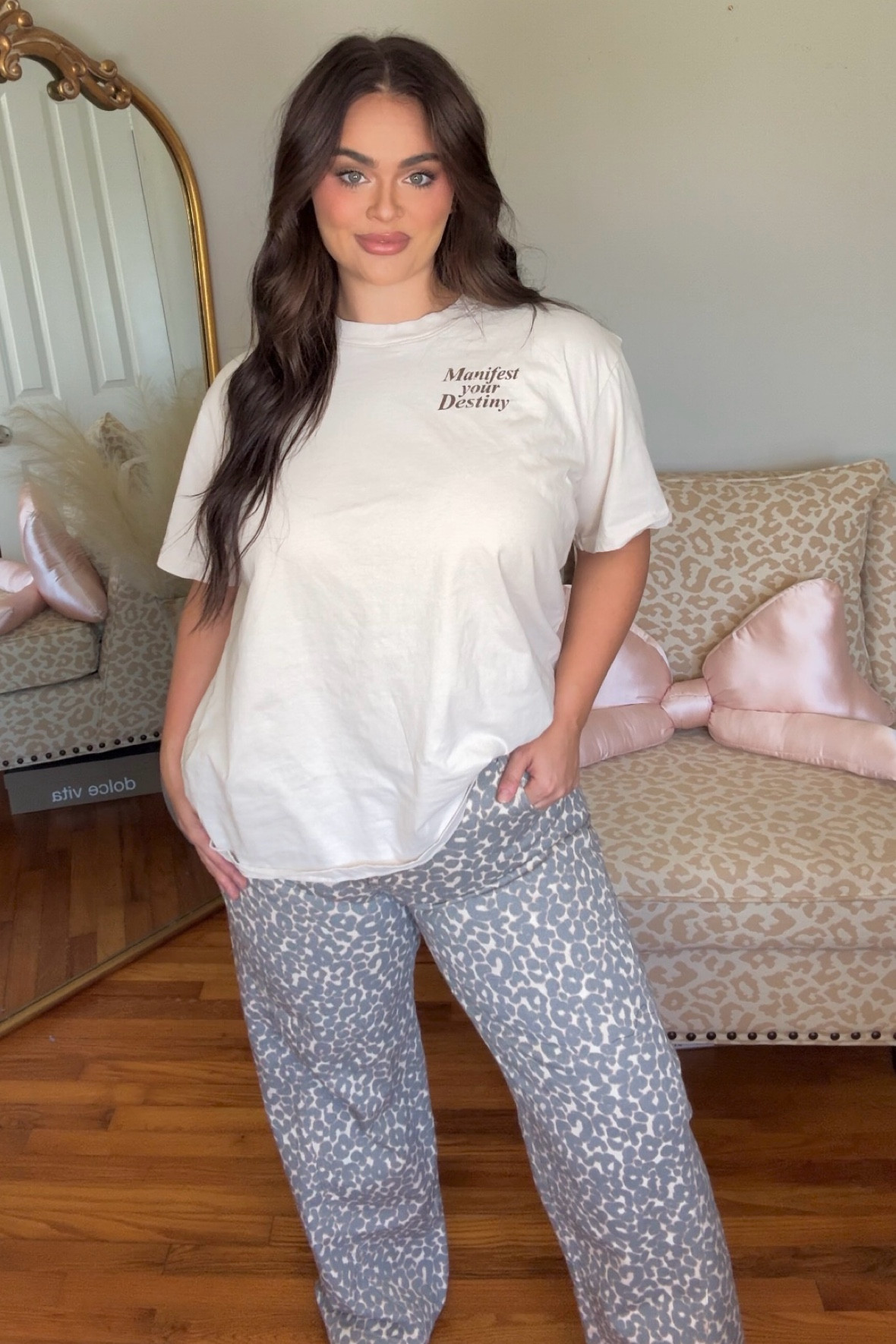 Leopard Pant + Graphic Tee = my favorite combo 🖤

Wearing a size XXL in the tee for a more oversized fit (it has been washed and dried) and then a size Large in the pants 🫶🏻

#LTKFindsUnder50 #LTKMidsize #LTKStyleTip
