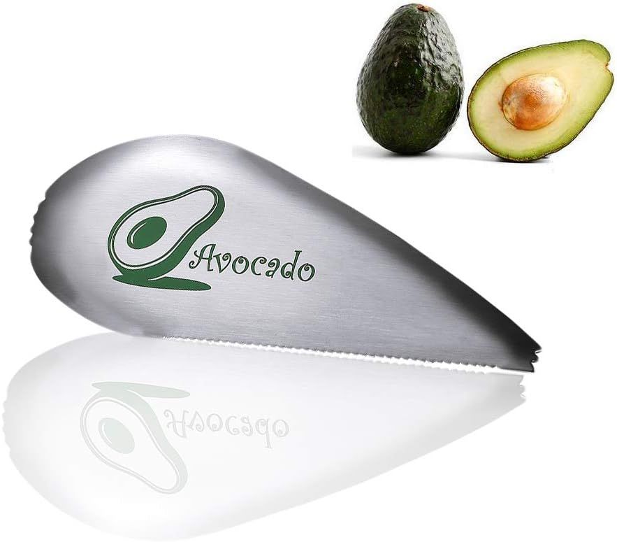 Avocado Slicer, Multifunction 3 in 1 Avocado Cutter, Premium Stainless Steel - Slice, Pit and Sco... | Amazon (US)