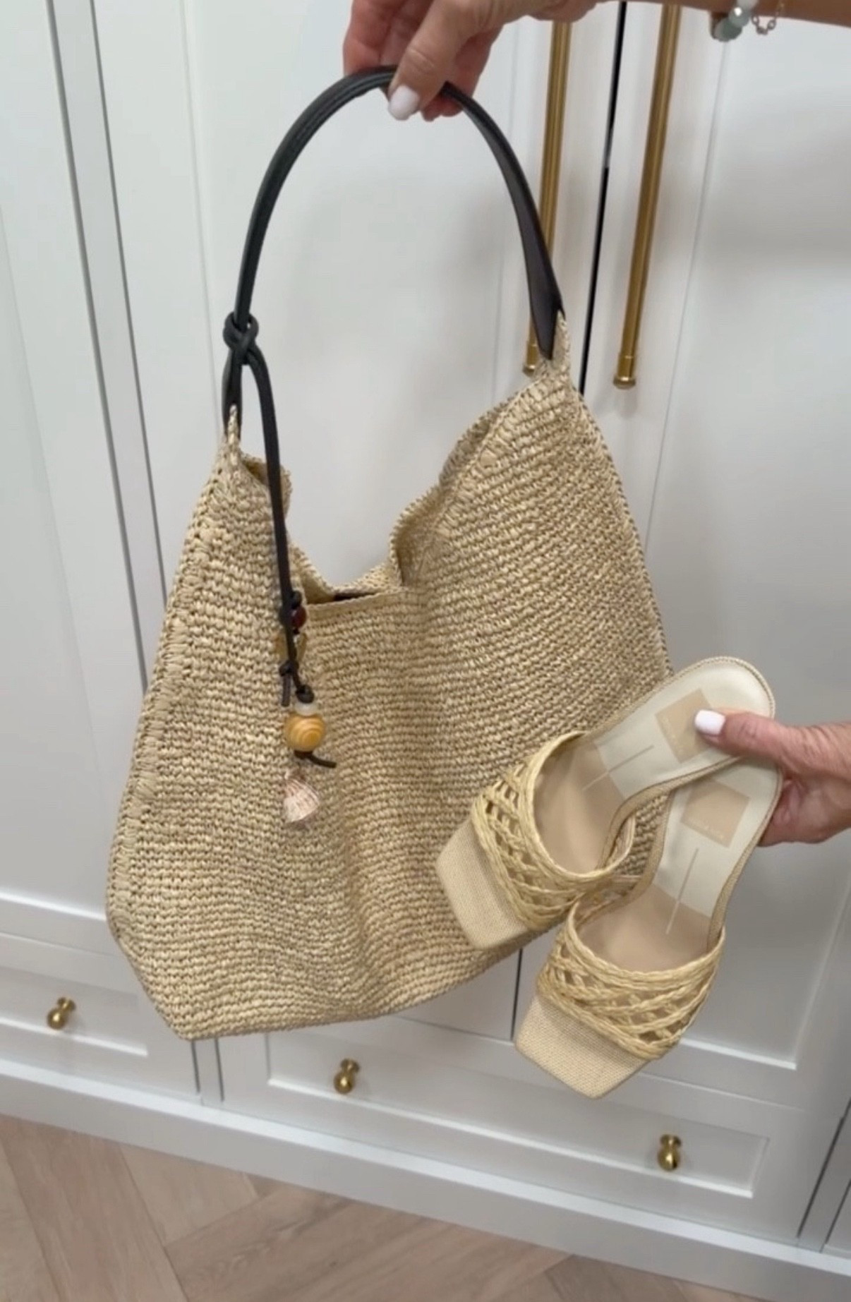 Raffia accessories for spring
-Heels are TTS 

#LTKTravel #LTKSeasonal #LTKgrwm