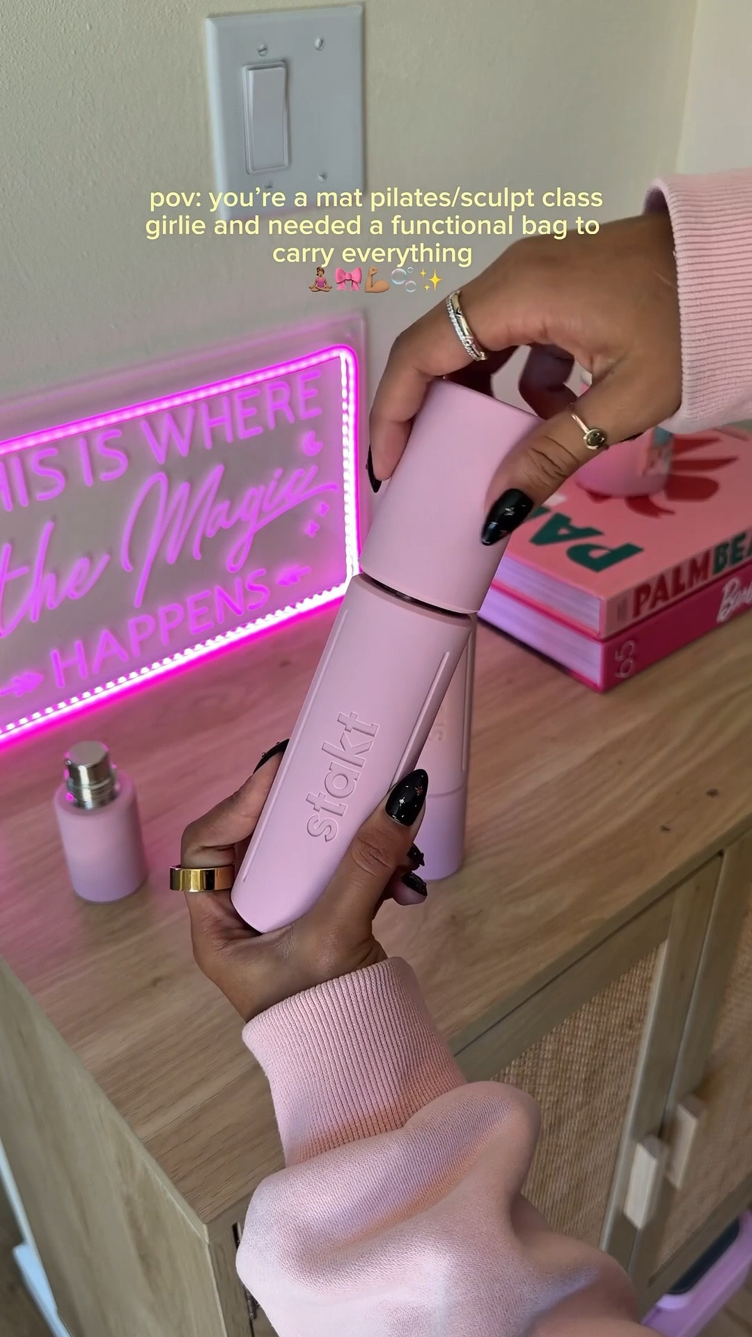 Obsessed with my new Pilates bag 🧘🏽‍♀️🎀🫧✨

#LTKfitnessgoals #LTKActive