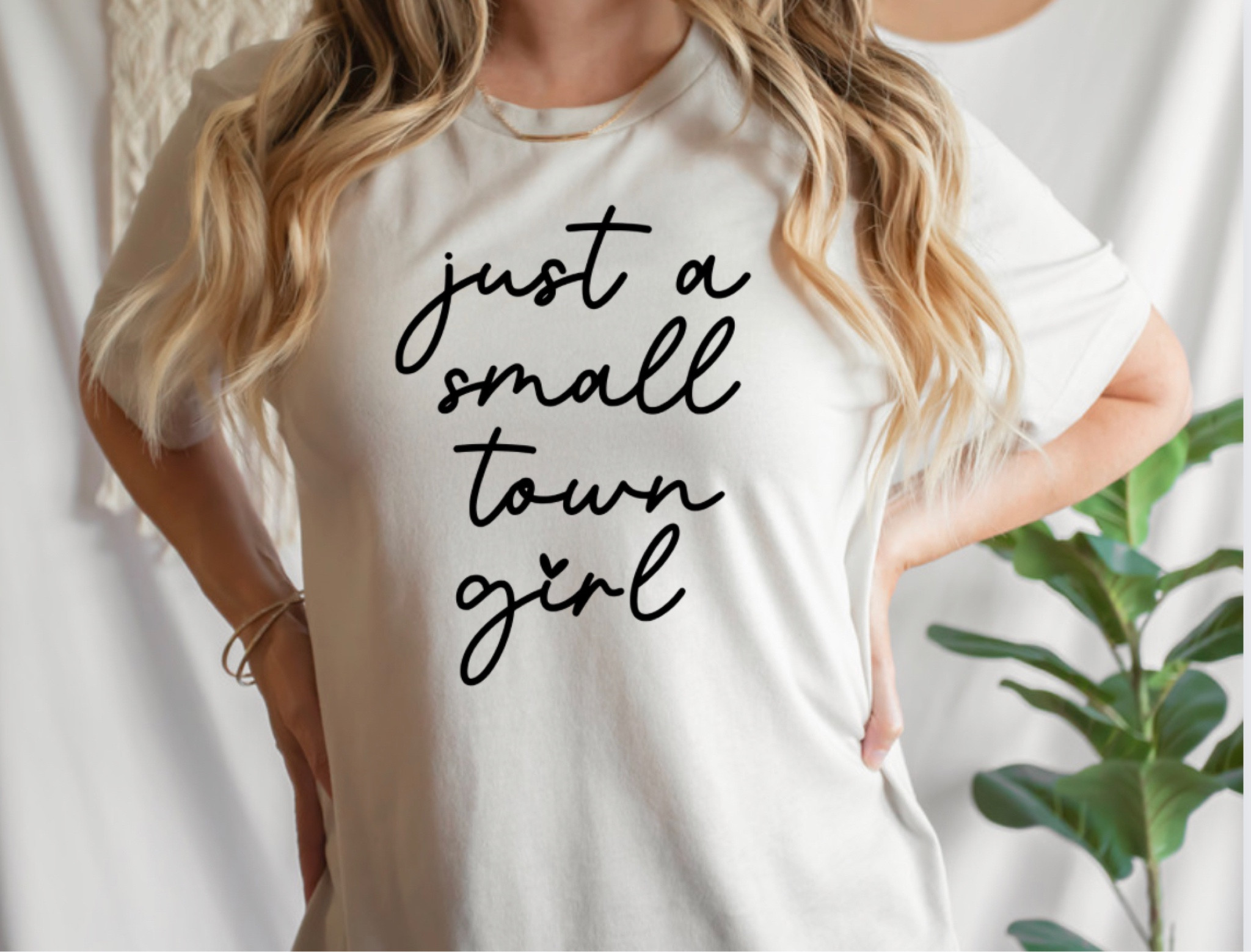 Just a small town girl t-shirt, journey don’t stop believin’ shirt, summer casual t-shirt quote.

#LTKunder50 #LTKGiftGuide #LTKstyletip