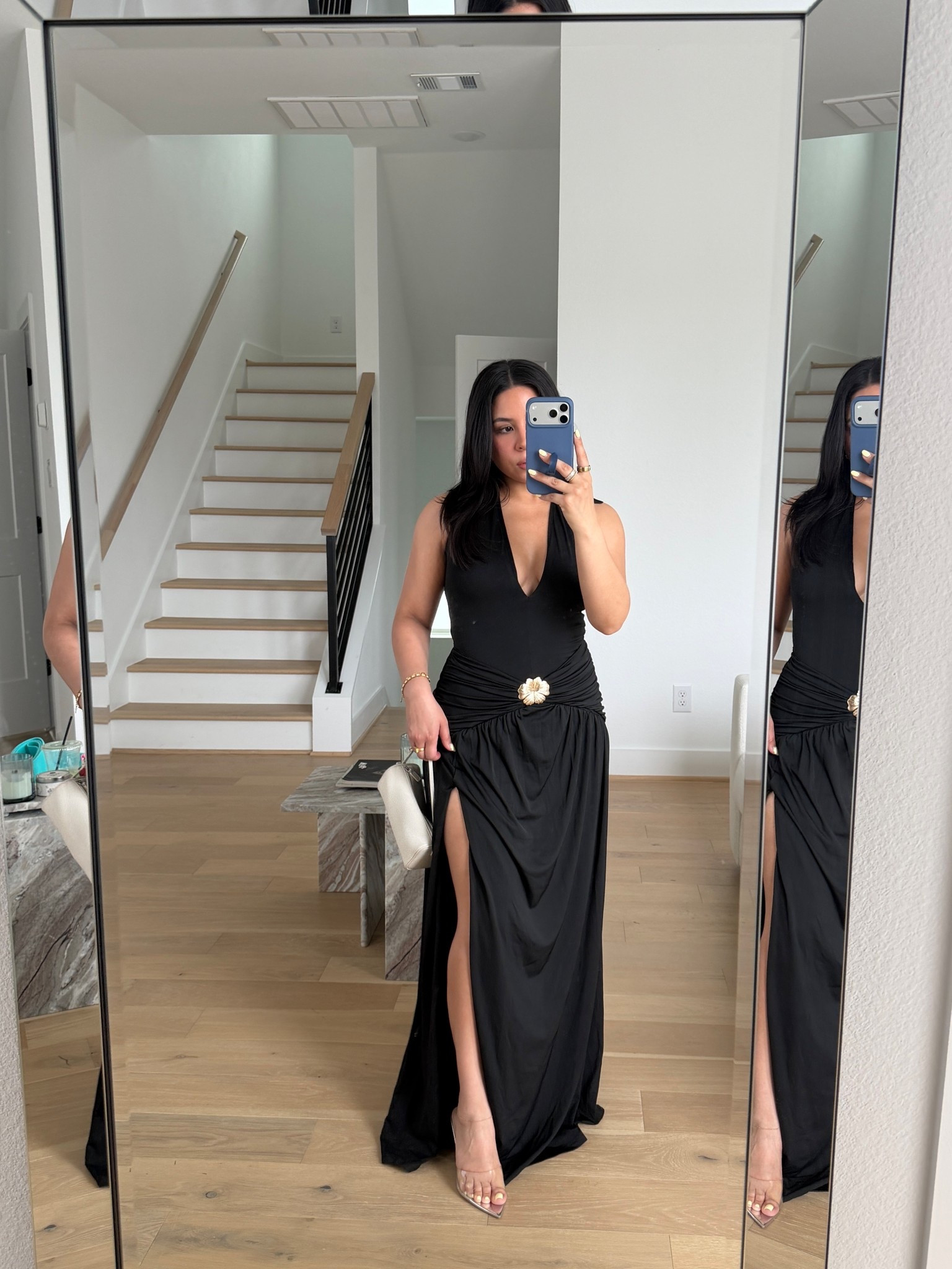 Dress: 4 
Heels: 7 
Mini white bag 

#LTKootd #LTKSeasonal #LTKgrwm