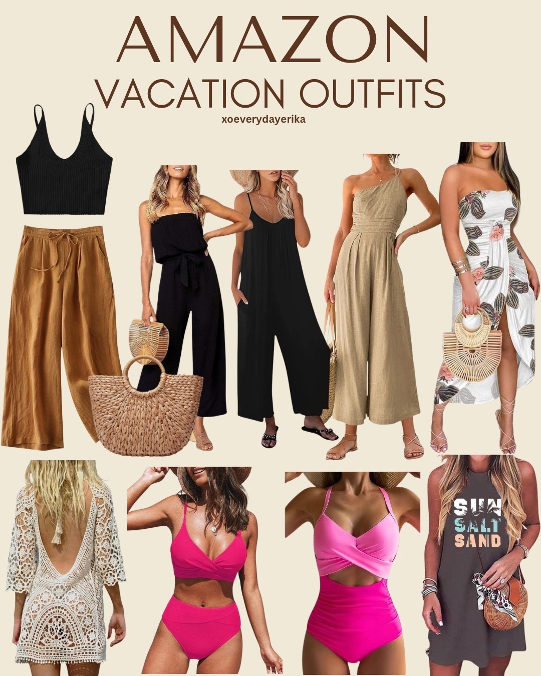 Amazon Best Sellers 
Women’s Swimsuit coverups | one piece bathing suit | beach look | beach essentials | women lounge pajama set

#overfortyfashion #overfortystyle #amazonfashion #swimsuit #womensfashion #beachwear #vacaywear #resortlook

#LTKOver40 #LTKSeasonal #LTKTravel