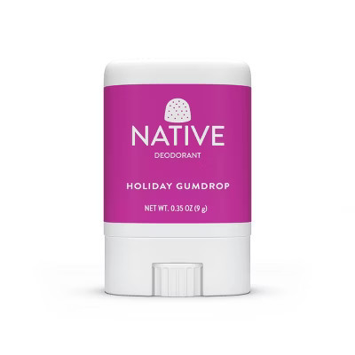 Native Limited Edition Holiday Aluminum-Free Mini Deodorant - Travel Size - Gumdrop - 0.35oz | Target