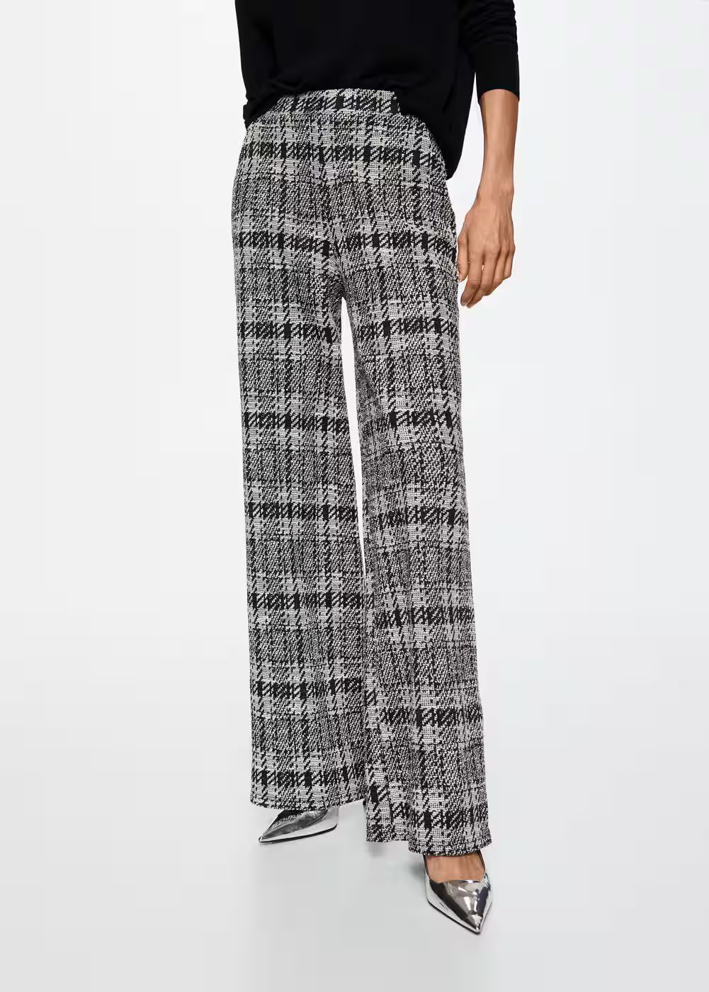 Tweed pants -  Women | Mango USA | MANGO (US)