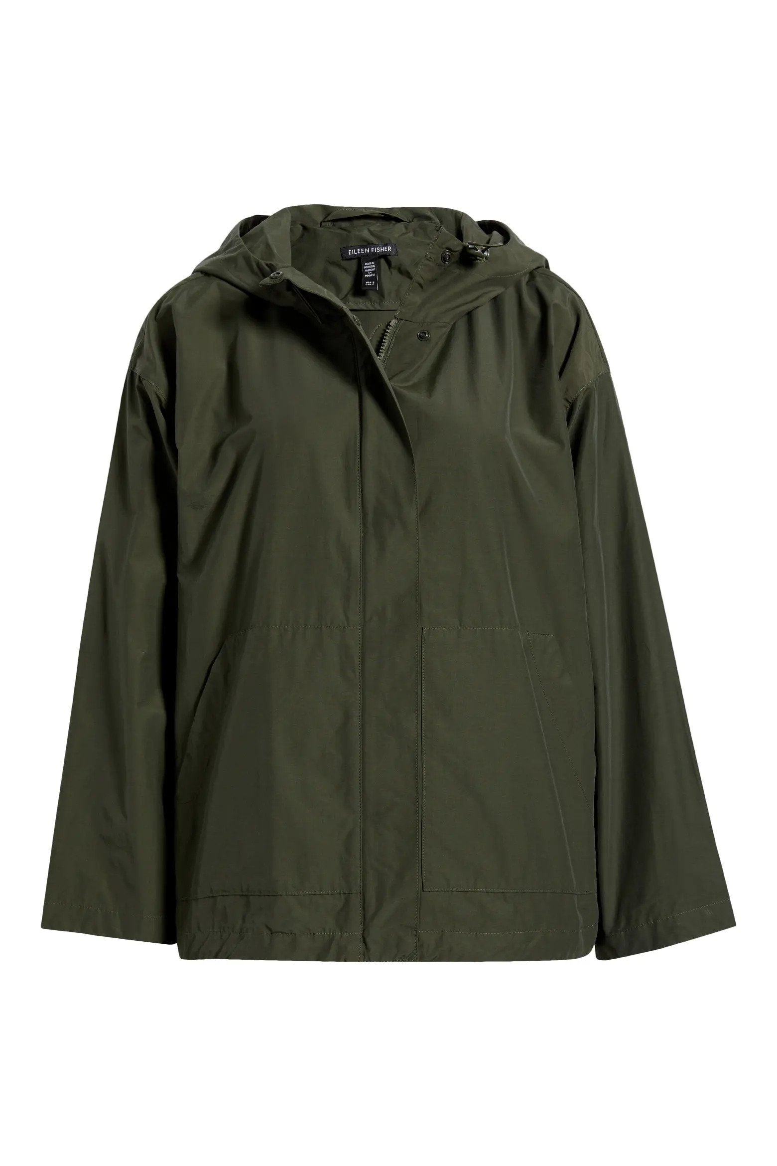 Hooded Organic Cotton & Recycled Nylon Jacket (Women) | Nordstrom | Nordstrom