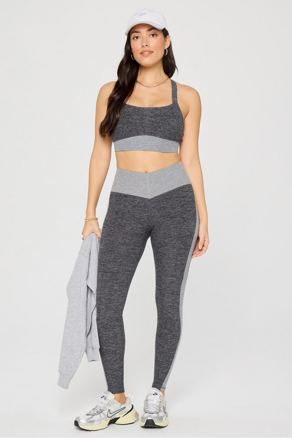 HeatherFlex High-Waisted Tonal Legging | Fabletics