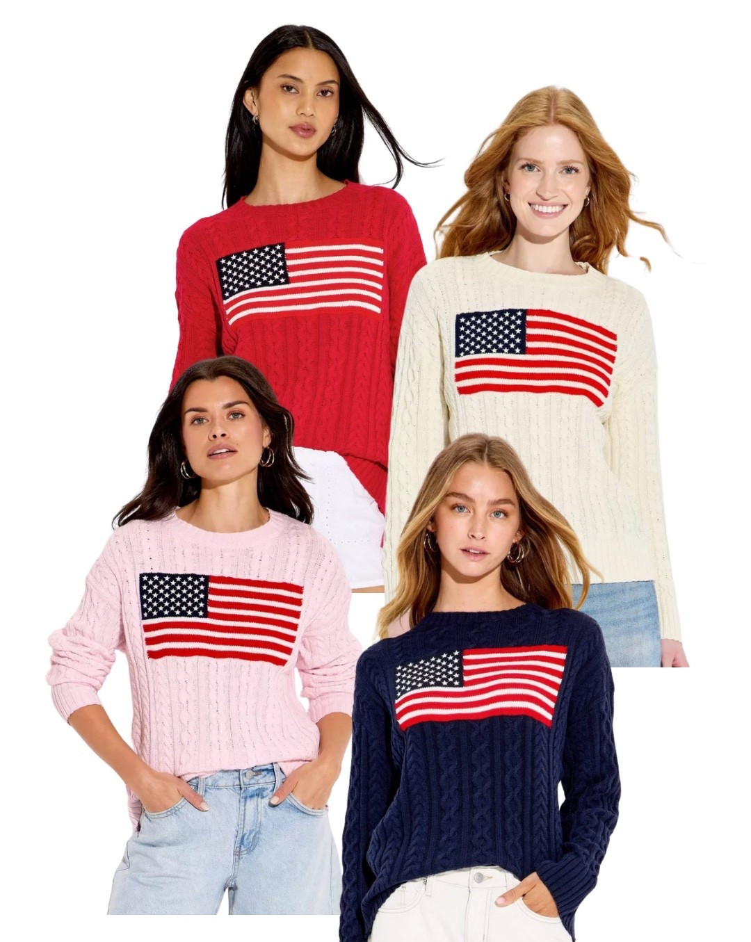 Party In The USA 🇺🇸 
… love this cute flag sweater, perfect for the summer holidays (and America’s 250th birthday)! Guess which color I got?! 💖

#LTKSeasonal