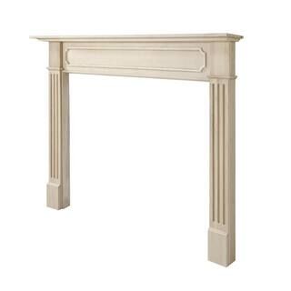 Pearl Mantels 50 in. x 42 in. Interior Opening Unfinished Paint and Stain Grade Full Surround Fir... | The Home Depot