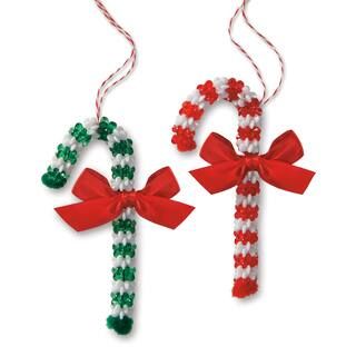 Christmas Candy Cane Bead Ornament Kit by Creatology™ | Michaels | Michaels Stores