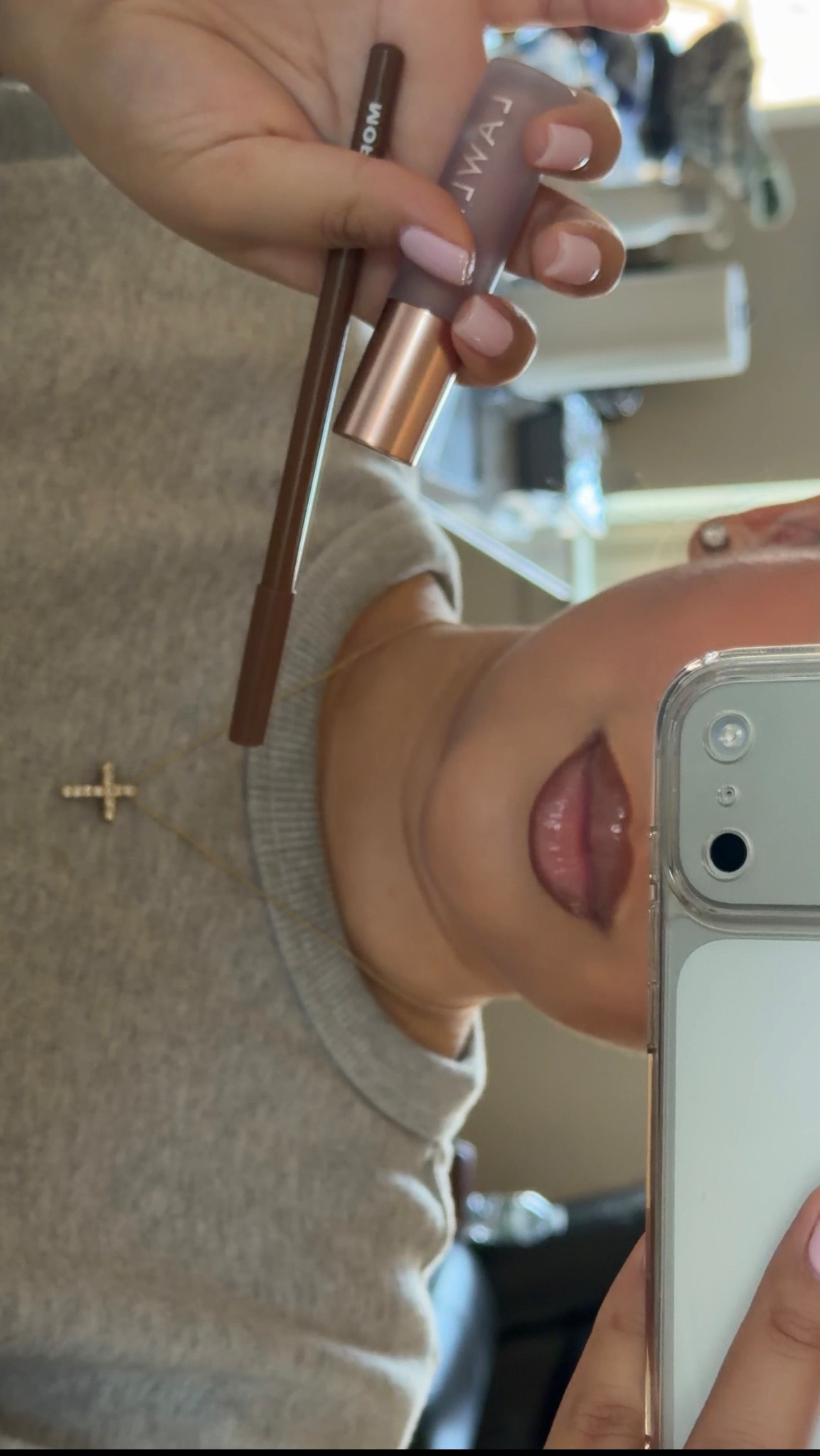 Lip combo of the day 👄 

Morphe Lip Liner in Brûlée 
Lawless Gloss in Skinny Dip


#LTKBeauty