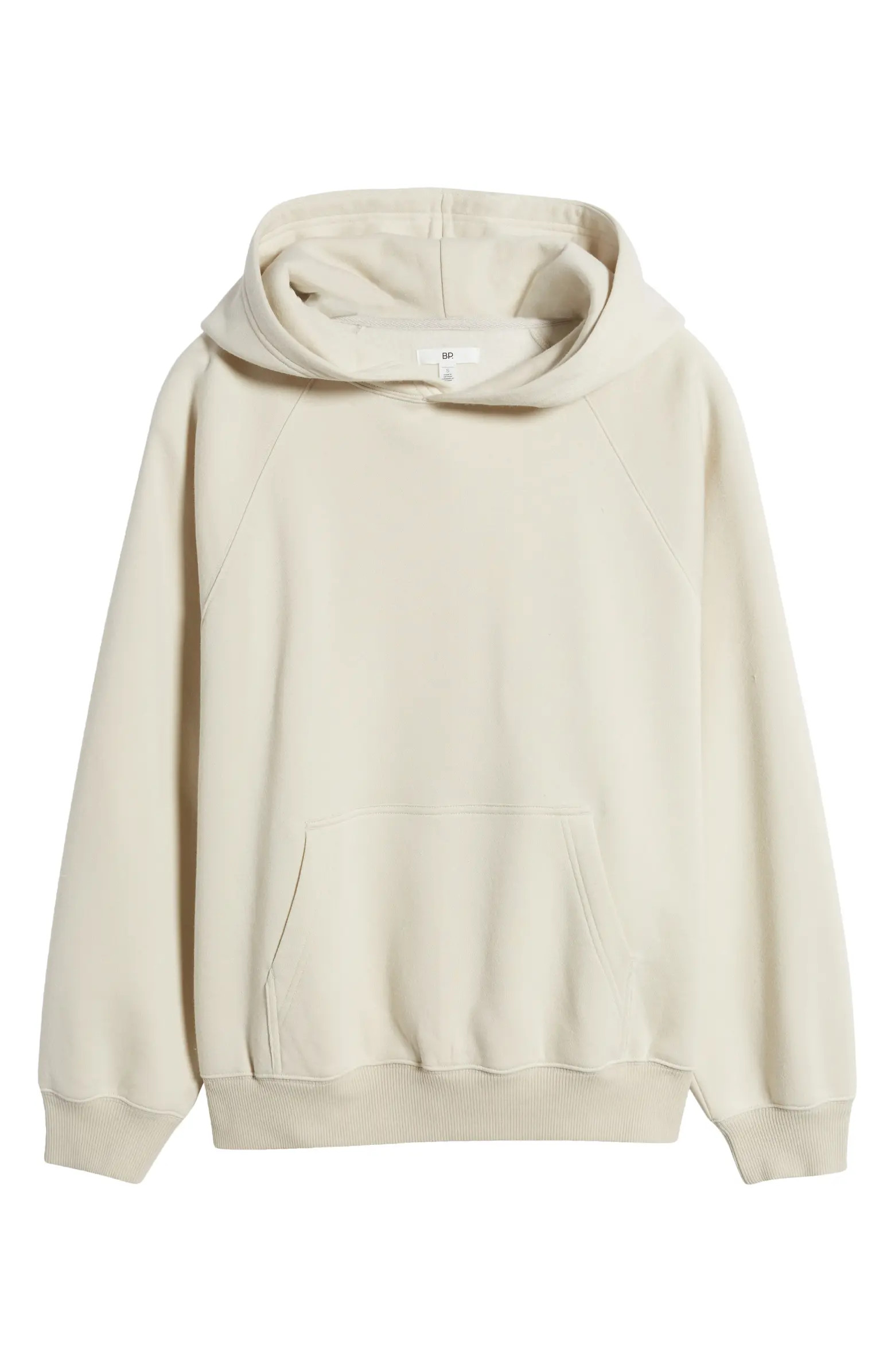 BP. Fleece Detail Oversize Raglan Hoodie | Nordstrom | Nordstrom