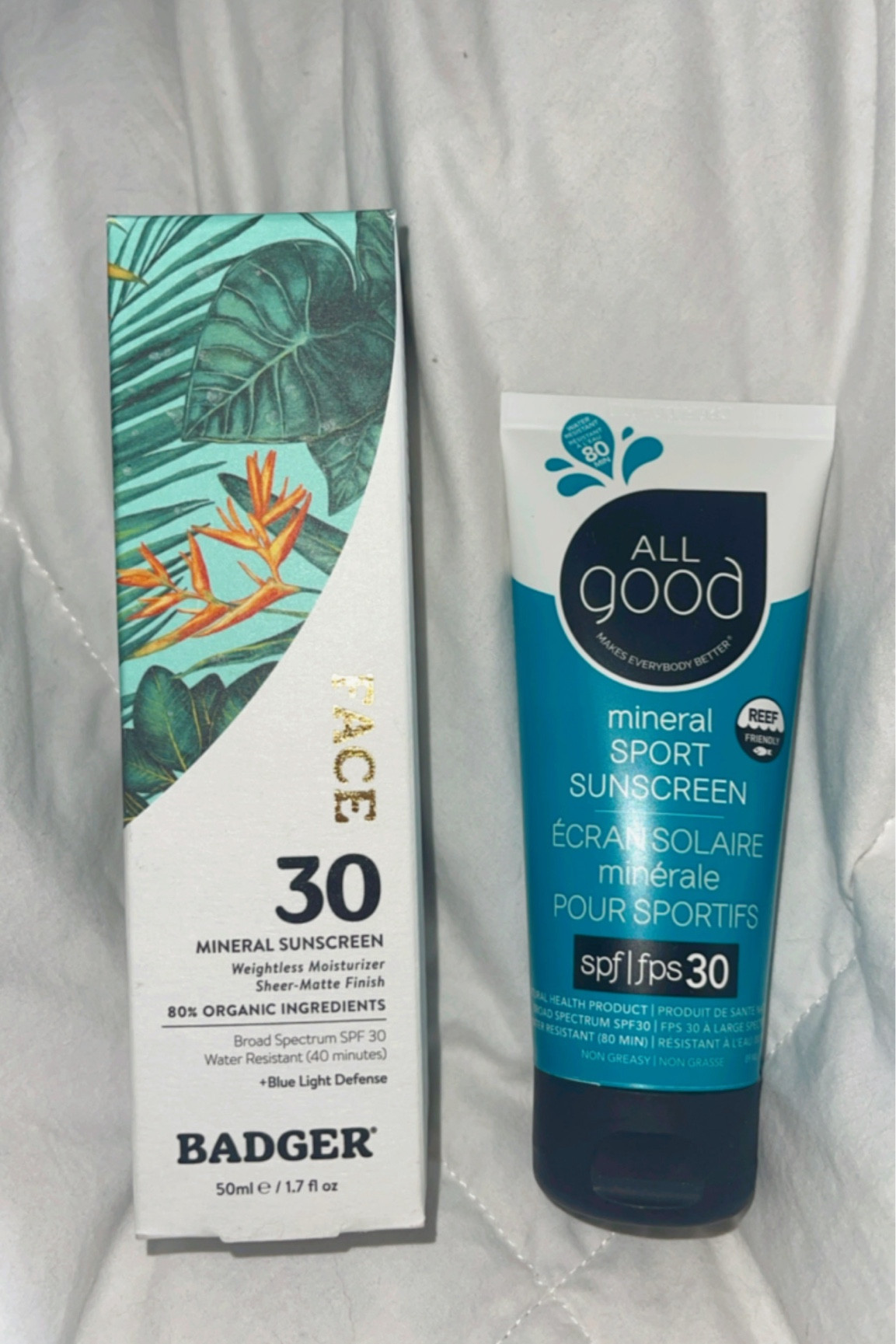 ☀️🌞🕶️🧴👒🌻

#sunscreen #facesunscreen #facialsunscreen #face #skincare #spf #spf30 #sunprotection #protection #sun #badger #badgersunscreen #allgood #allgoodsunscreen #mineral #mineralsunscreen #sport #sportsunscreen #organicingredients #organic #ingredients #broadspectrum #waterresistant #bluelightdefense #bluelight #waterproofsunscreen #waterproof #matte #weightless #moisturizer #summer #sunshine #safety #skin #zincoxide #amazon #sprouts #zinc #healthysunscreen #organicsunscreen #healthy #health

#LTKTravel #LTKStyleTip #LTKBeauty