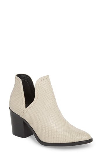 Women's Steve Madden Petra Open Side Bootie, Size 5.5 M - White | Nordstrom