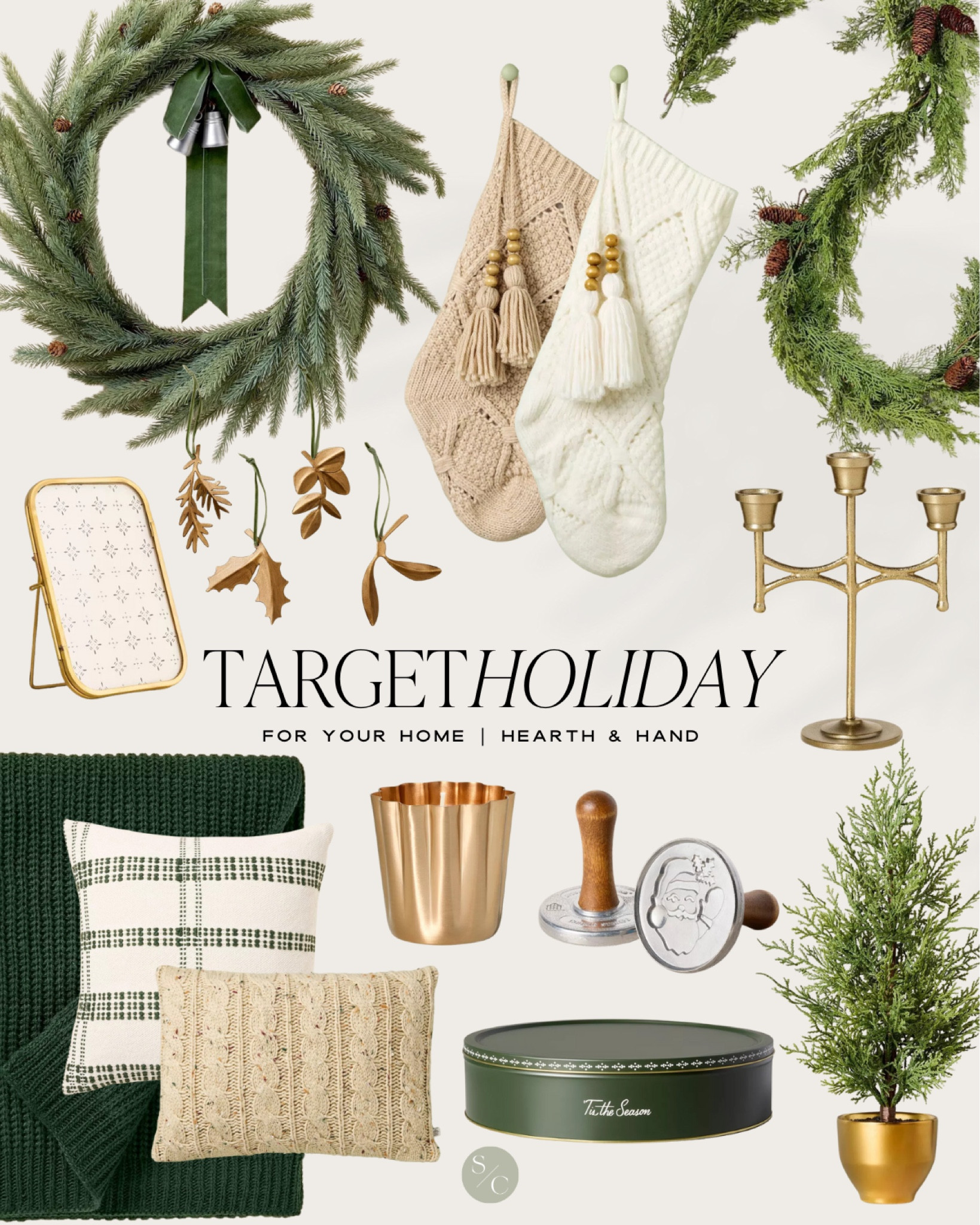 TARGET HOLIDAY 🌲 
Hearth & Home 

Garland, holiday decor, holiday home, green decor, neutral decor, Christmas decor 

#LTKFindsUnder50 #LTKHome #LTKHoliday