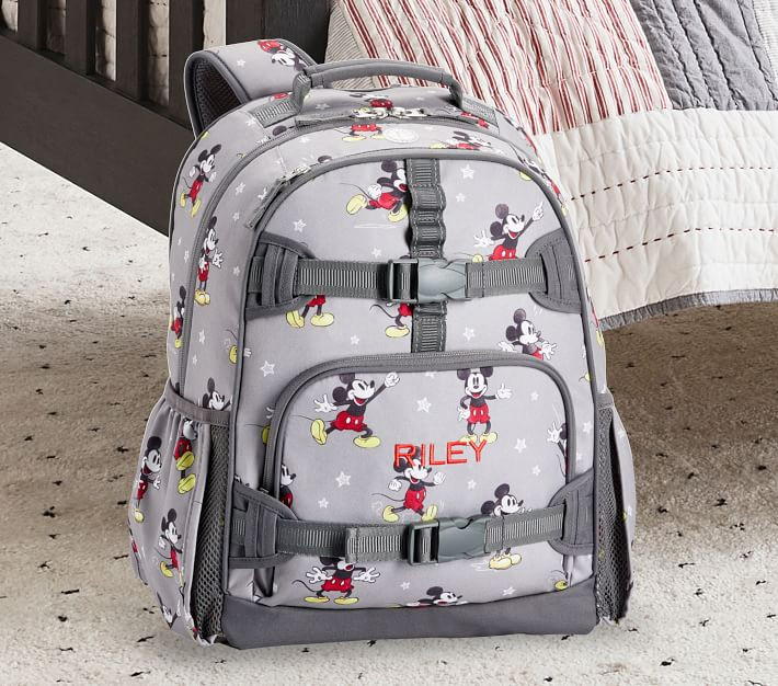Mackenzie Gray Disney Mickey Mouse Backpacks | Pottery Barn Kids | Pottery Barn Kids