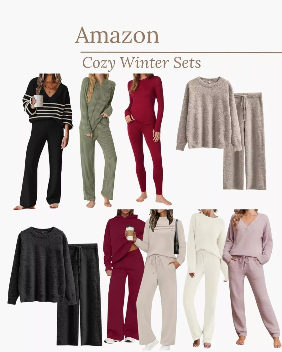 Cozy winter sets from Amazon!

 

 #LTKHoliday #LTKootd #LTKStyleTip