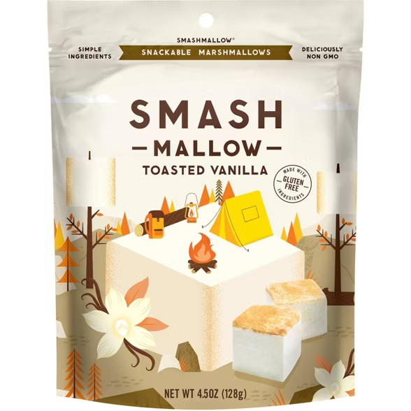 SmashMallow Toasted Vanilla Marshmallow  – 4.5oz | Target