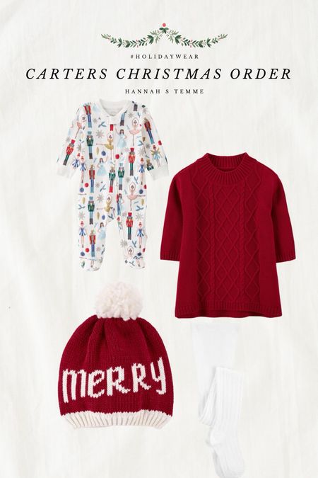 Baby Christmas pajamas and Christmas dress are from Carter’s! They have the cutest picks!

#LTKSeasonal #LTKHoliday #LTKbaby