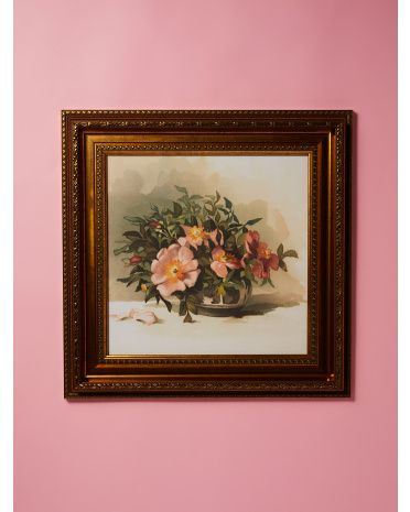18x18 Flowers Still Life Framed Wall Art | HomeGoods