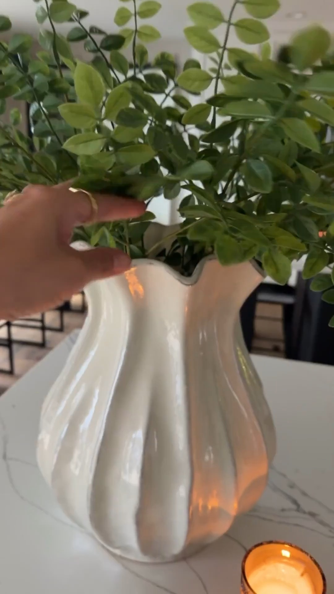 So glad I brought this large vase home with me! I used 3 bundles of stems and they are only $12 a bundle! 




#LTKHome #LTKSaleAlert #LTKSeasonal