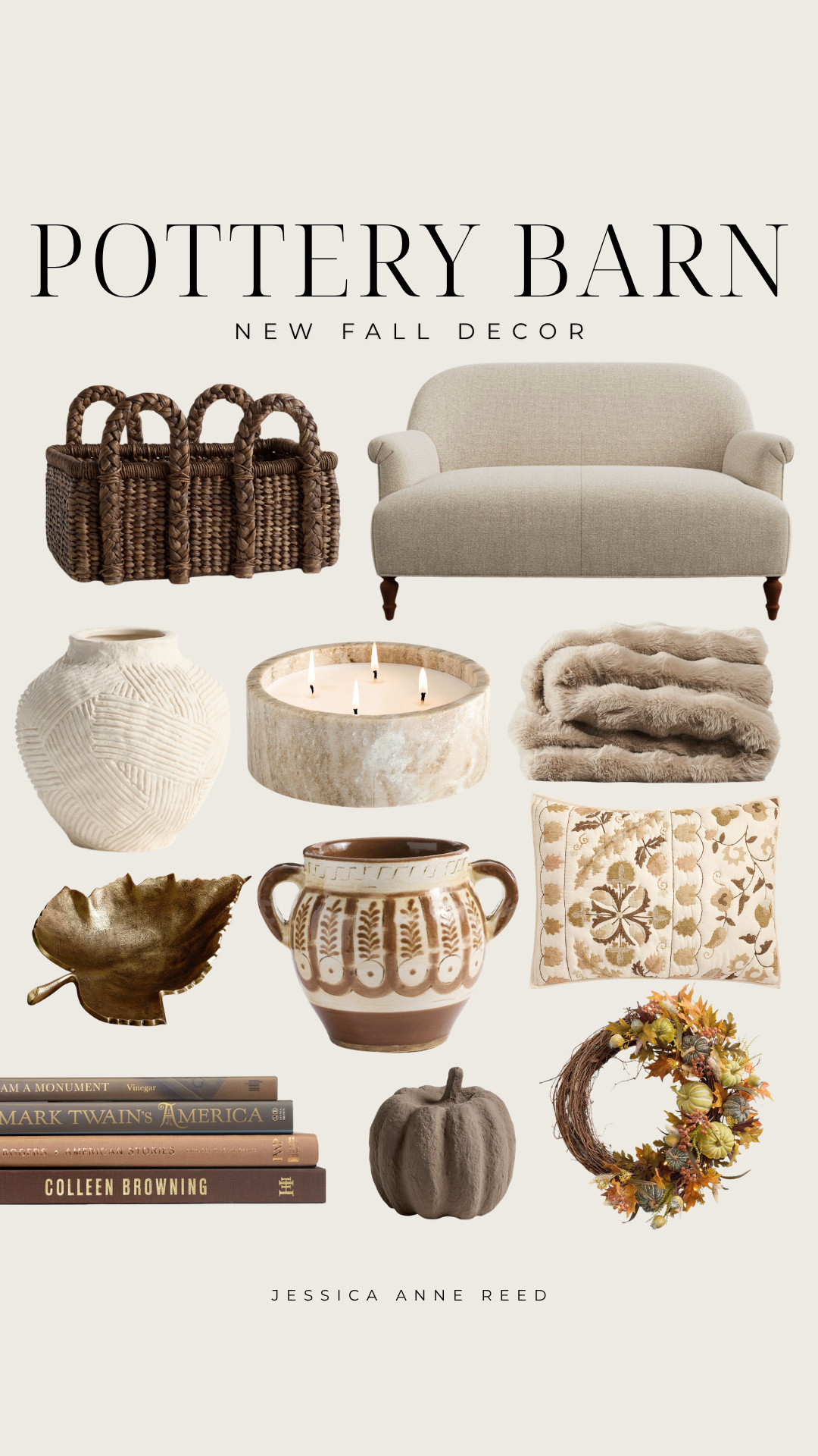 Cozy Pottery Barn fall home finds 🤎🍂 Sharing warm, earthy decor and furniture to give your home an elevated fall refresh! Think neutral textures, warm wood tones, cozy accents + timeless pieces for an organic modern home. Pottery Barn fall decor, Pottery Barn home finds, neutral fall decor, cozy home decor, organic modern decor, fall home inspiration #PotteryBarn #PotteryBarnStyle #FallHomeDecor #NeutralHomeDecor #CozyHome #OrganicModern #FallDecor #HomeDecorFinds 

 #LTKSeasonal #LTKHome