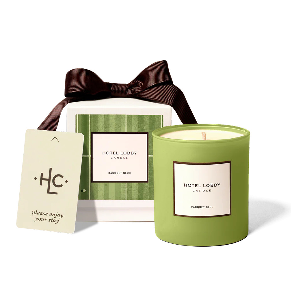 Racquet Club Candle | Hotel Lobby Candle