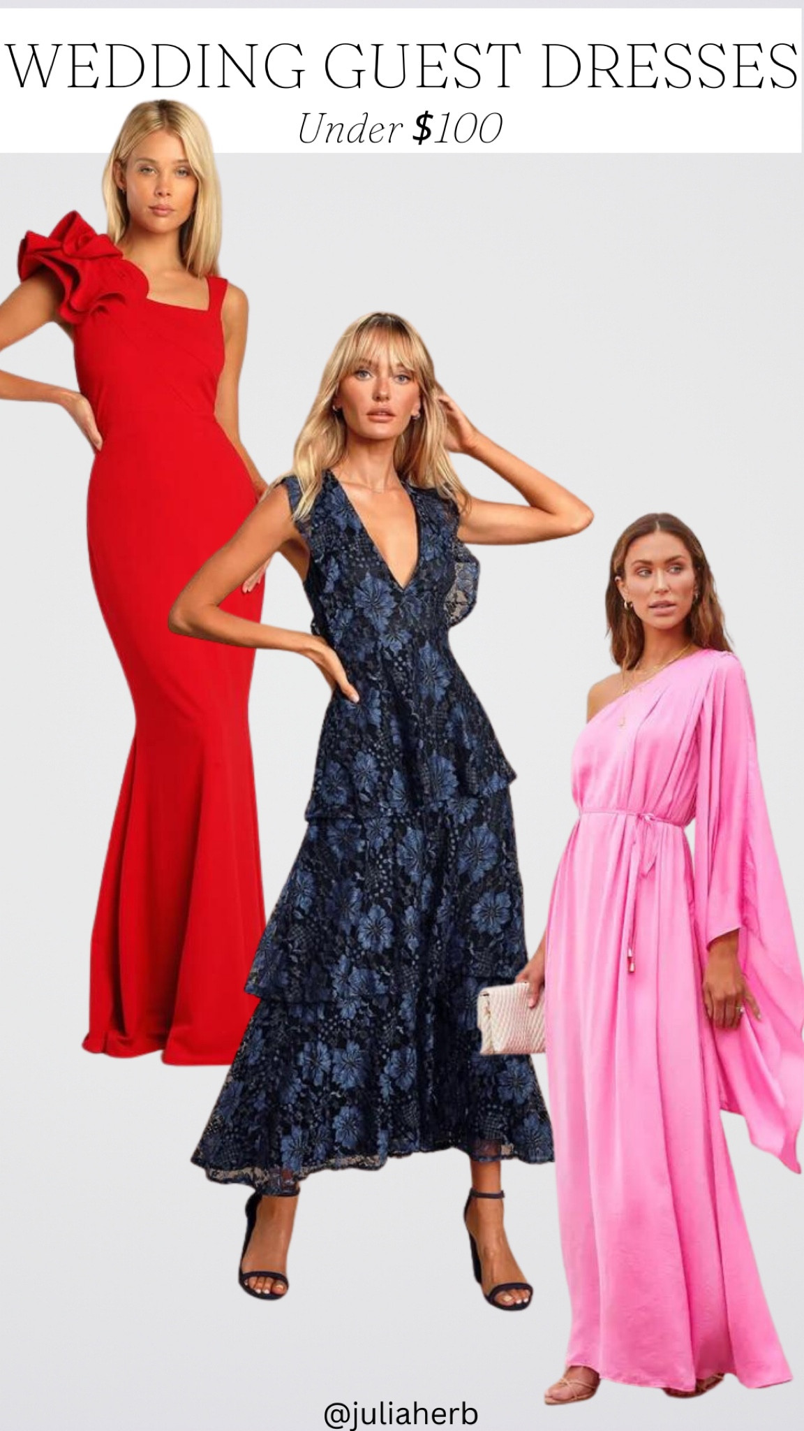 Wedding guest dresses under $100 💗

#LTKwedding #LTKstyletip #LTKunder100
