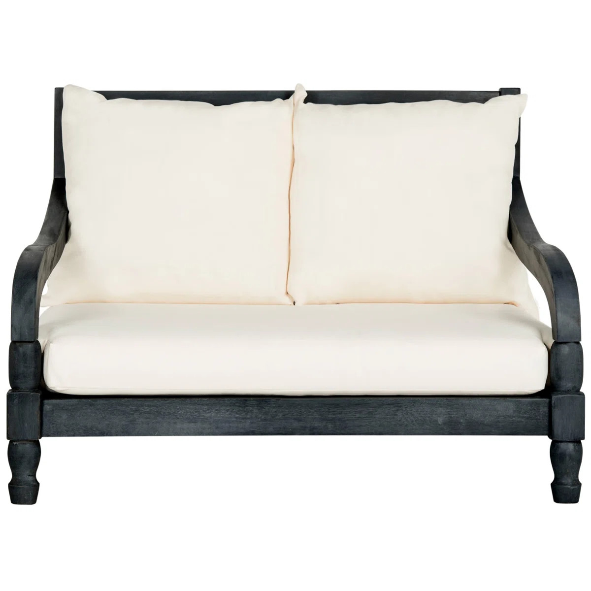 Hallei 35.4" Long Double Chaise with Cushions | Wayfair North America