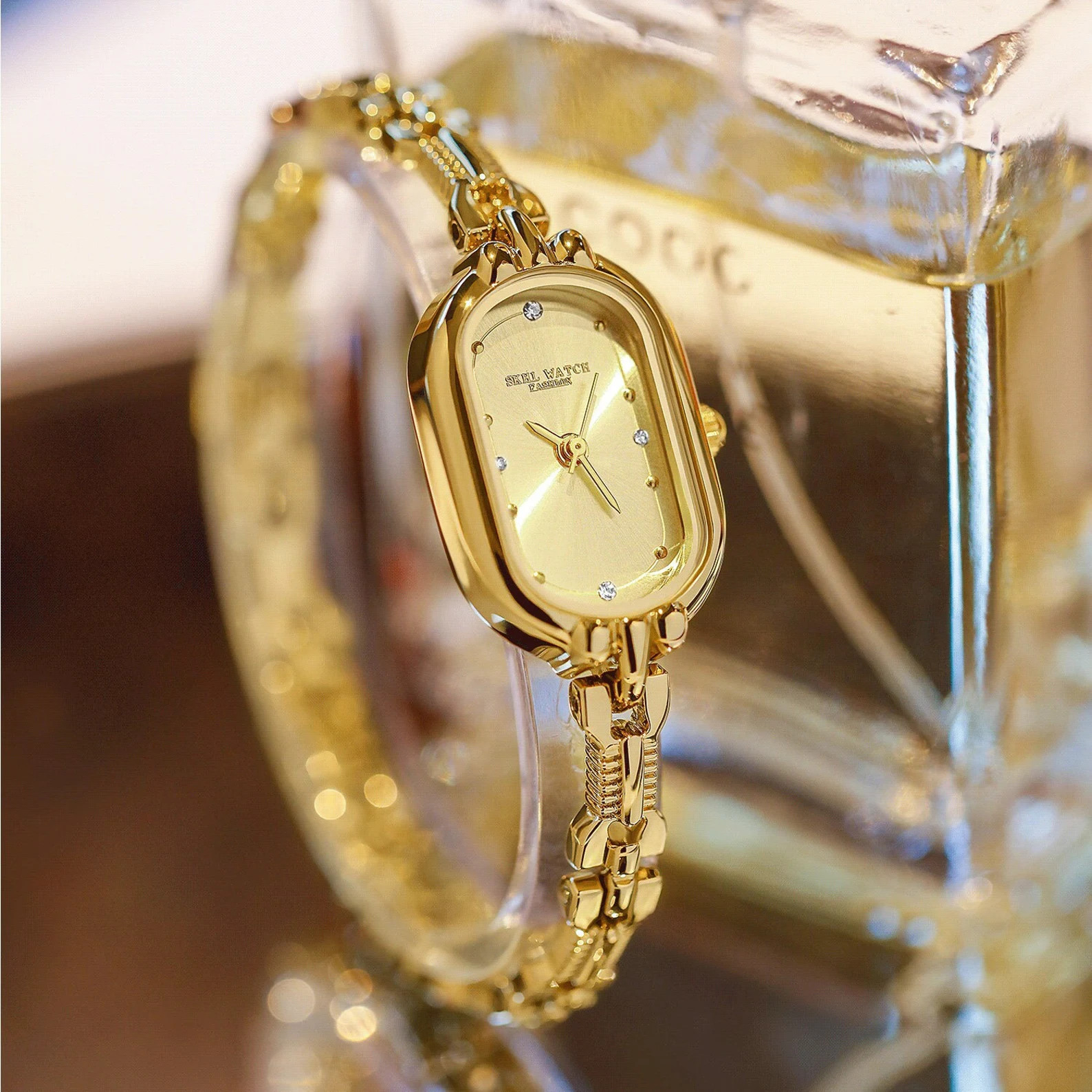 Big Sale-vintage Watch Cocktail Watch Gold Watch Oval Case - Etsy | Etsy (US)